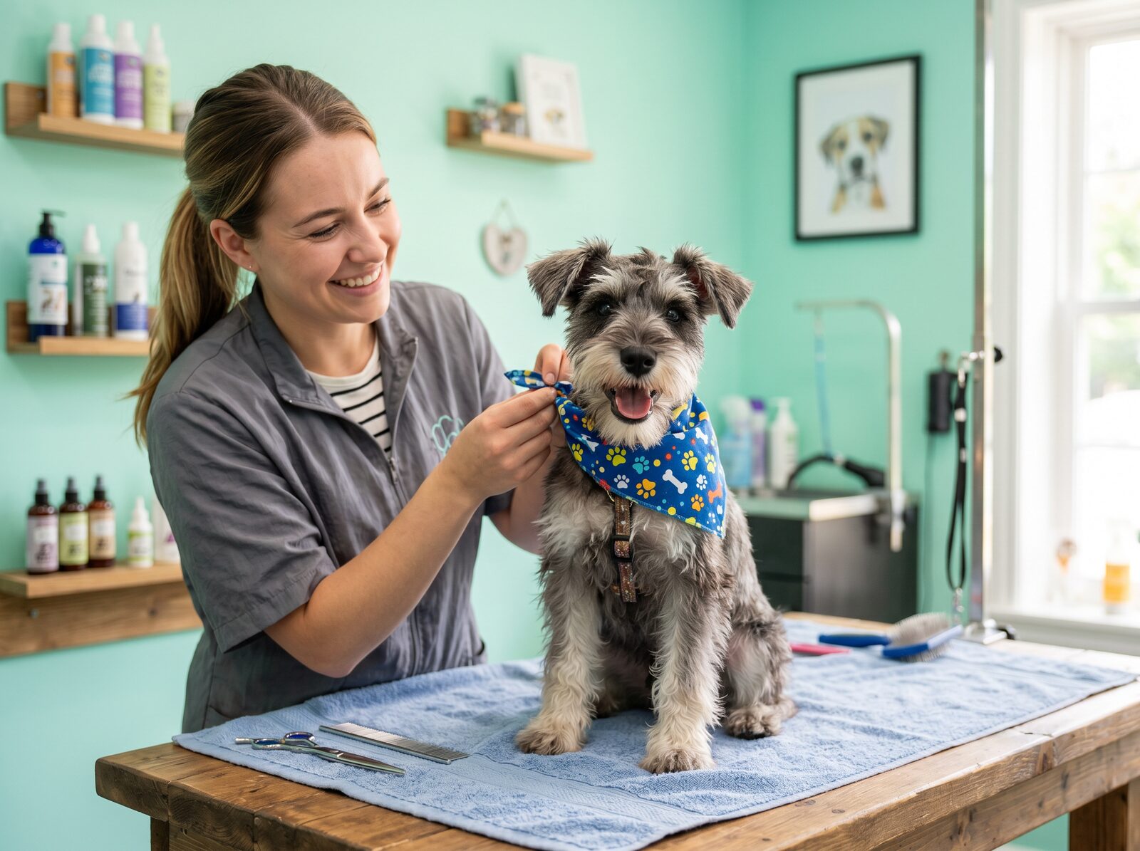 Paws & Perks Grooming detail